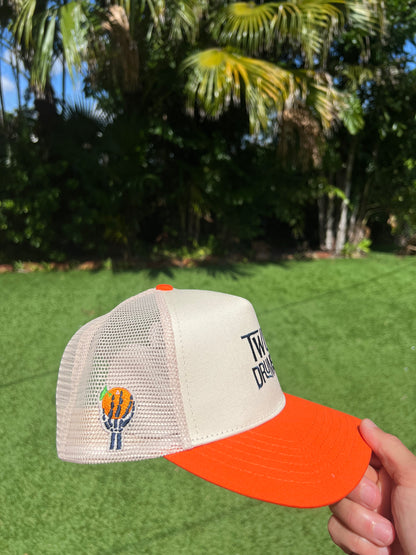 Two Drums Trucker - Florida Orange