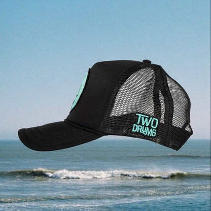 Skeleton Patch Trucker