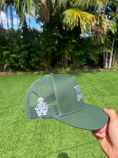 Two Drums Trucker - green