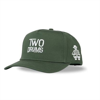 Two Drums 5 Panel Hat - Green