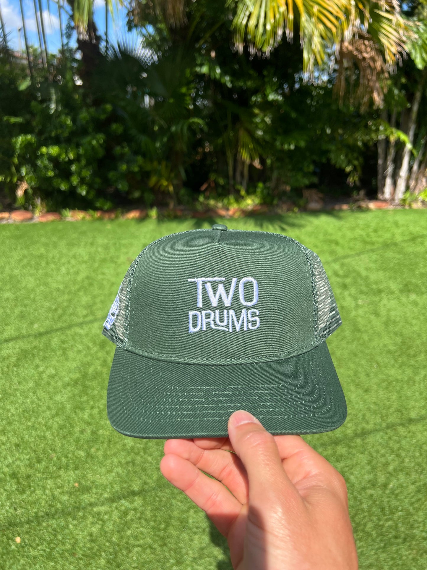 Two Drums Trucker - green